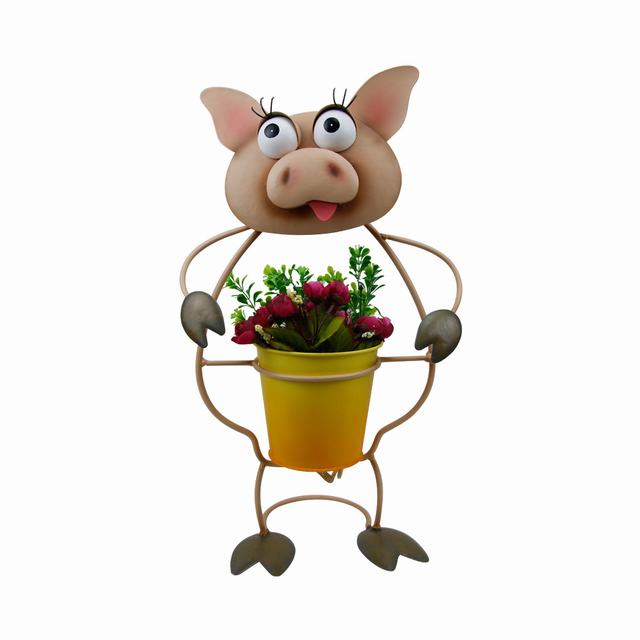 Cute animal plant pots sheep lawn ornament flower containers