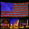 American Flag String Lights 420 Led Garden Decorative Lights China Supplier