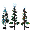 Metal Flower Windmill Solar Garden Lighting Stakes Decoration Manufacturer Sino Glory