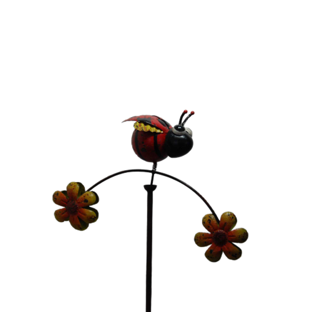 Luvlies Ladybug Balancing Garden Stake