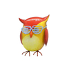Solar Owl with Glasses LED Garden Light Up Ornament for Decoration