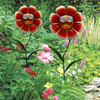 Outdoor Solar Powered Flower Stakes Lights for Lawn And Yard Decoration