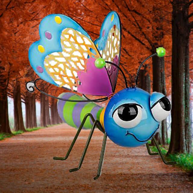 Outdoor Decor Metal Yard Art Insect for Garden Ornament Supplier