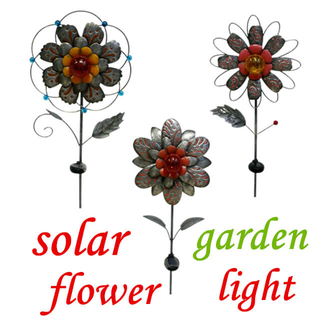 Solar Powered Flower Garden Lights for Decoration Your Lawn Yard