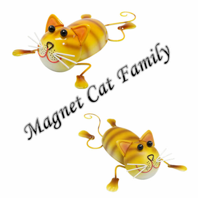 Cool Refrigerator Magnets Custom Cat Family for Decorative Refrigerator Magnets China Supplier