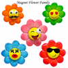 3d Fridge Magnets Cute Flower Family for Fridge Decoration Magnets China Factory
