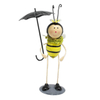 Bee Standing Disc Holding Umbrella Metal Decoration Crafts