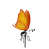 Home and garden butterfly decor metal garden plant stakes for decorations