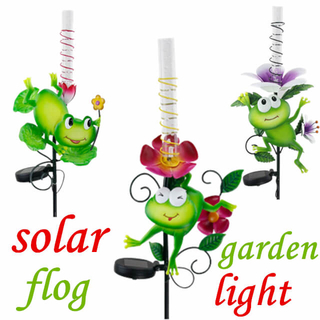 Frog Solar Lights for Garden Decoration Lawn Or Yard Ornament